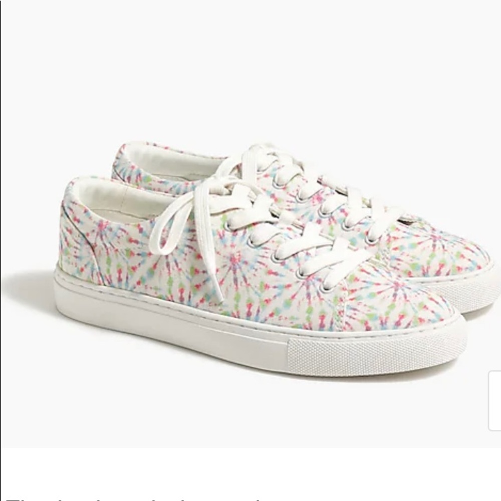 Jcrew Tie-dyed road trip sneakers